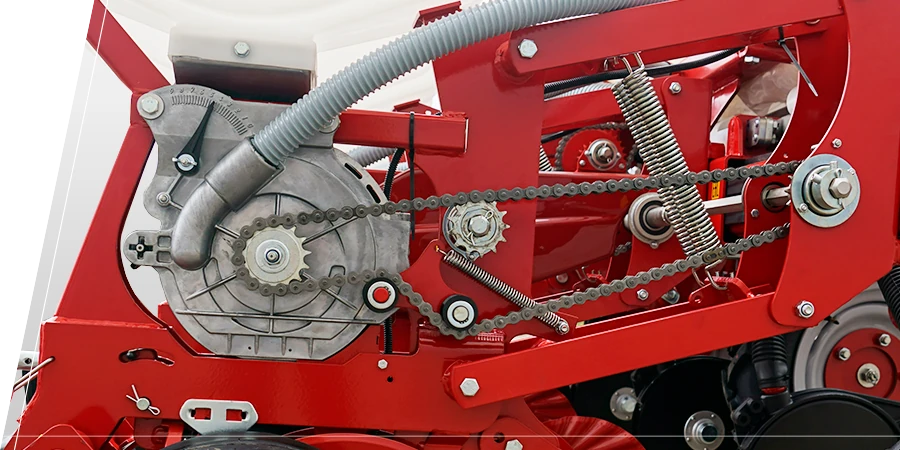 DYNAMICZNA KONSTRUKCJA NAPINACZA ŁAŃCUCHA NA SEKCJĘ