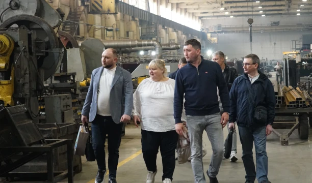 Spotkanie kierownictwa firmy Elvorti z przedstawicielami Poltawskiego Państwowego Uniwersytetu Rolniczego