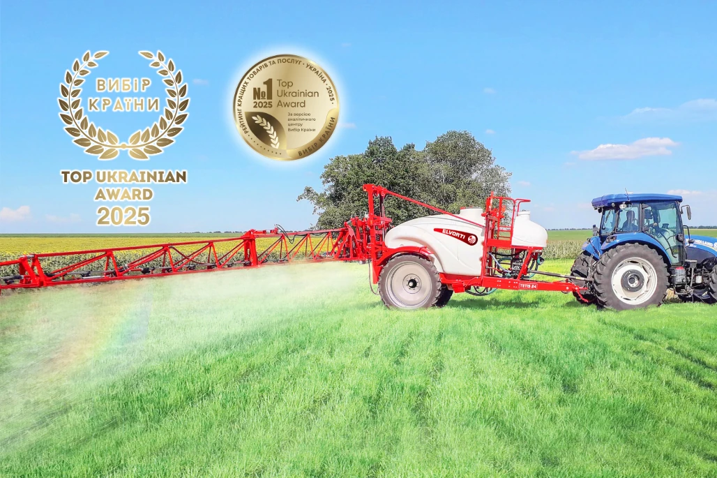 ELVORTI — trzykrotny zwycięzca nagrody „Wybór Kraju”: Marka Nr 1 wśród opryskiwaczy w 2025 roku