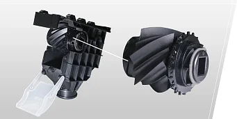 APARAT WYSIEWAJĄCY WYKONANA Z MATERIAŁÓW POLIMEROWYCH