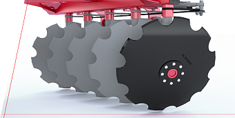 Talerze o średnicy 660 mm