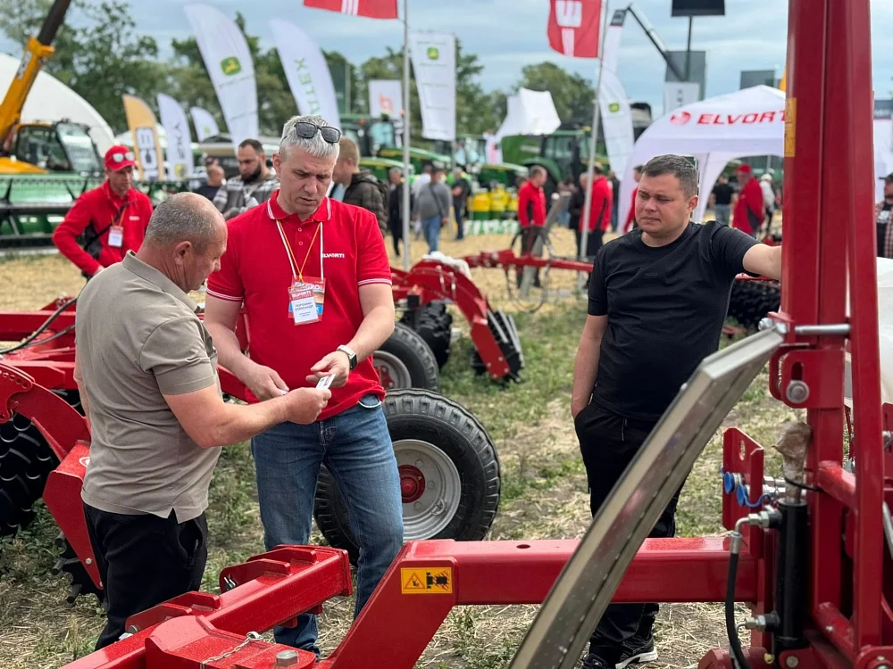ELVORTI na „AGRO KIROWOHRADSZCZYZNA 2026”: premiera brony talerzowej ERIDAN 6000 oraz prezentacja nowoczesnych technologii rolniczych — 7