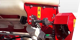 NOWY SYSTEM DO WYSIEWU SUCHYCH NAWOZÓW MINERALNYCH