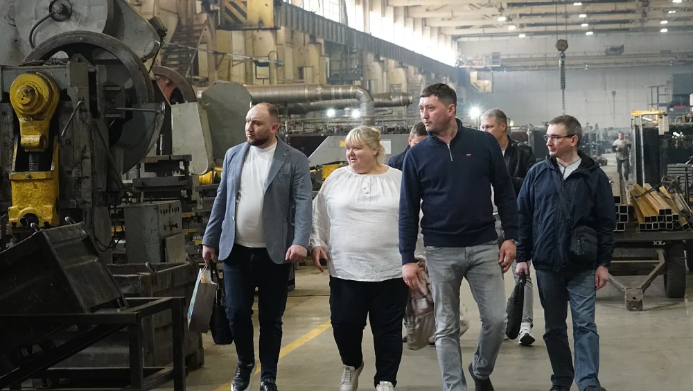 Spotkanie kierownictwa firmy Elvorti z przedstawicielami Poltawskiego Państwowego Uniwersytetu Rolniczego — 1