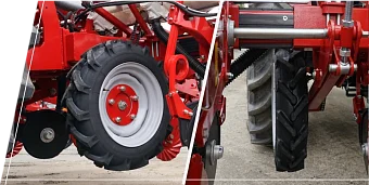 REGULOWANE KOŁA PODPOROWO-NAPĘDOWE